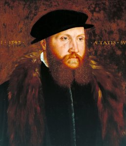 Un uomo con un cappello nero da John Bettes